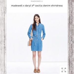 ✂️ Madewell x Daryl K. cecilia denim shirtdress ✂️